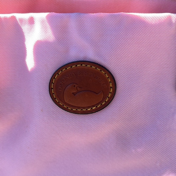 Dooney and Bourke Pink Nylon Tote - Picture 4 of 4